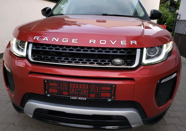 Land Rover Range Rover Evoque cena 84900 przebieg: 92135, rok produkcji 2017 z Pruszcz Gdański małe 631